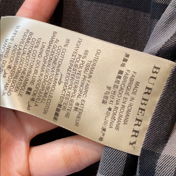 BURBERRY MENS TRENCH COAT 44 - Picture 9 of 15